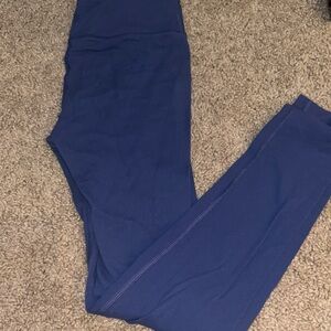 Athleta Girl Blue Leggings M/8-10